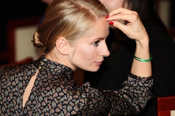 Magdalena Cielecka podczas premiery perfum Missala Qessence
