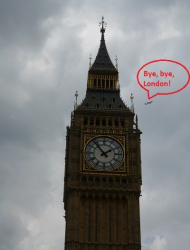 Bye bye London