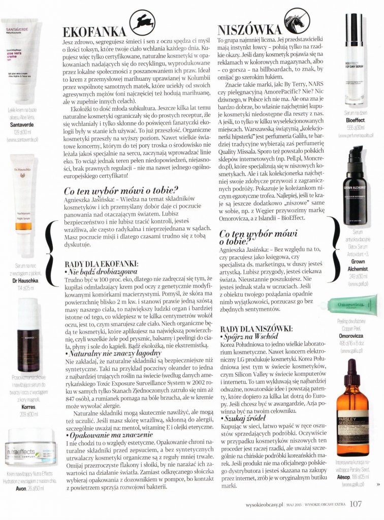 2015.05 Wysokie Obcasy Extra_BIOEFFECT EGF DAY SERUM