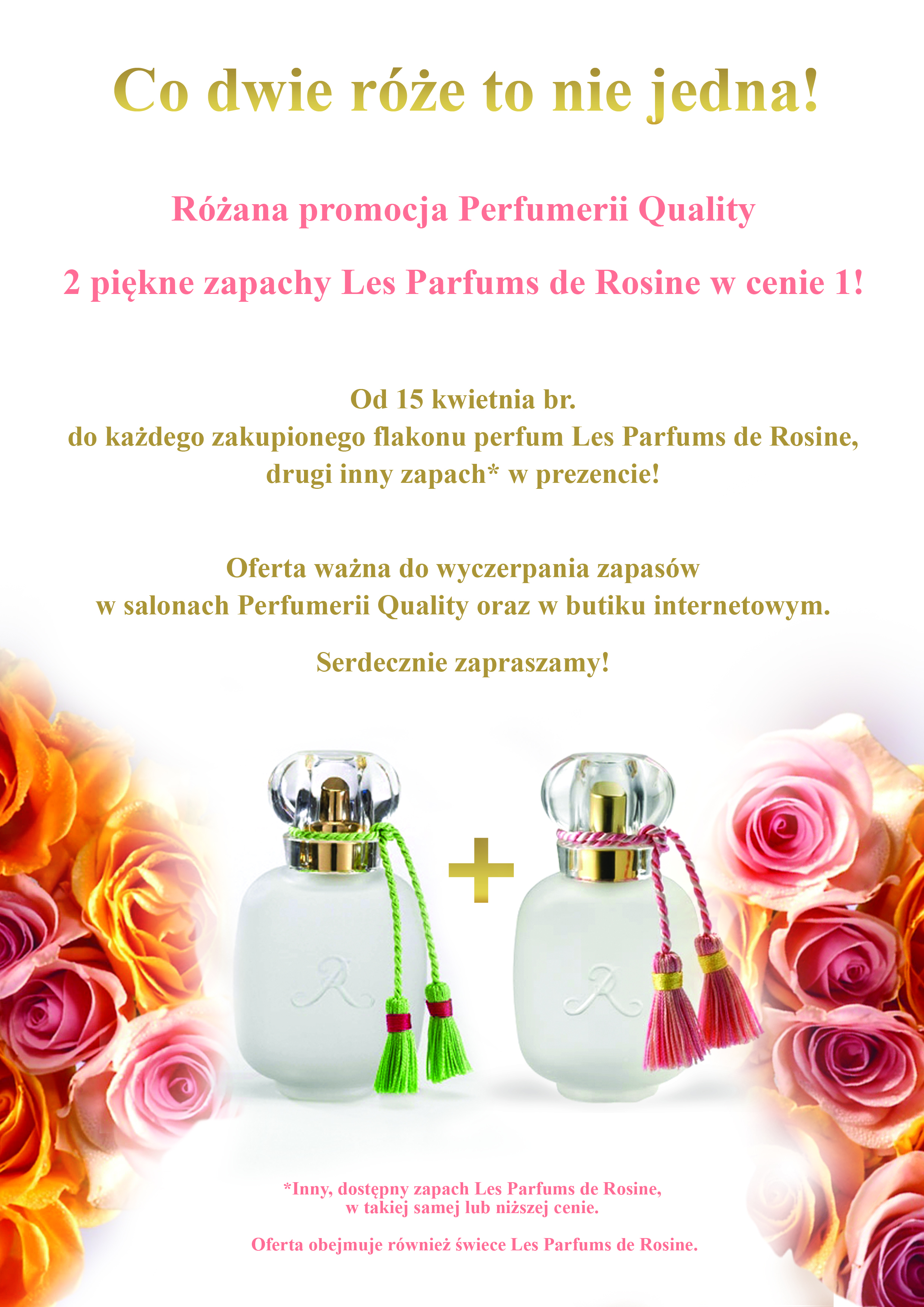 Promocja Les Parfums de Rosine_A4 dla perfumerii