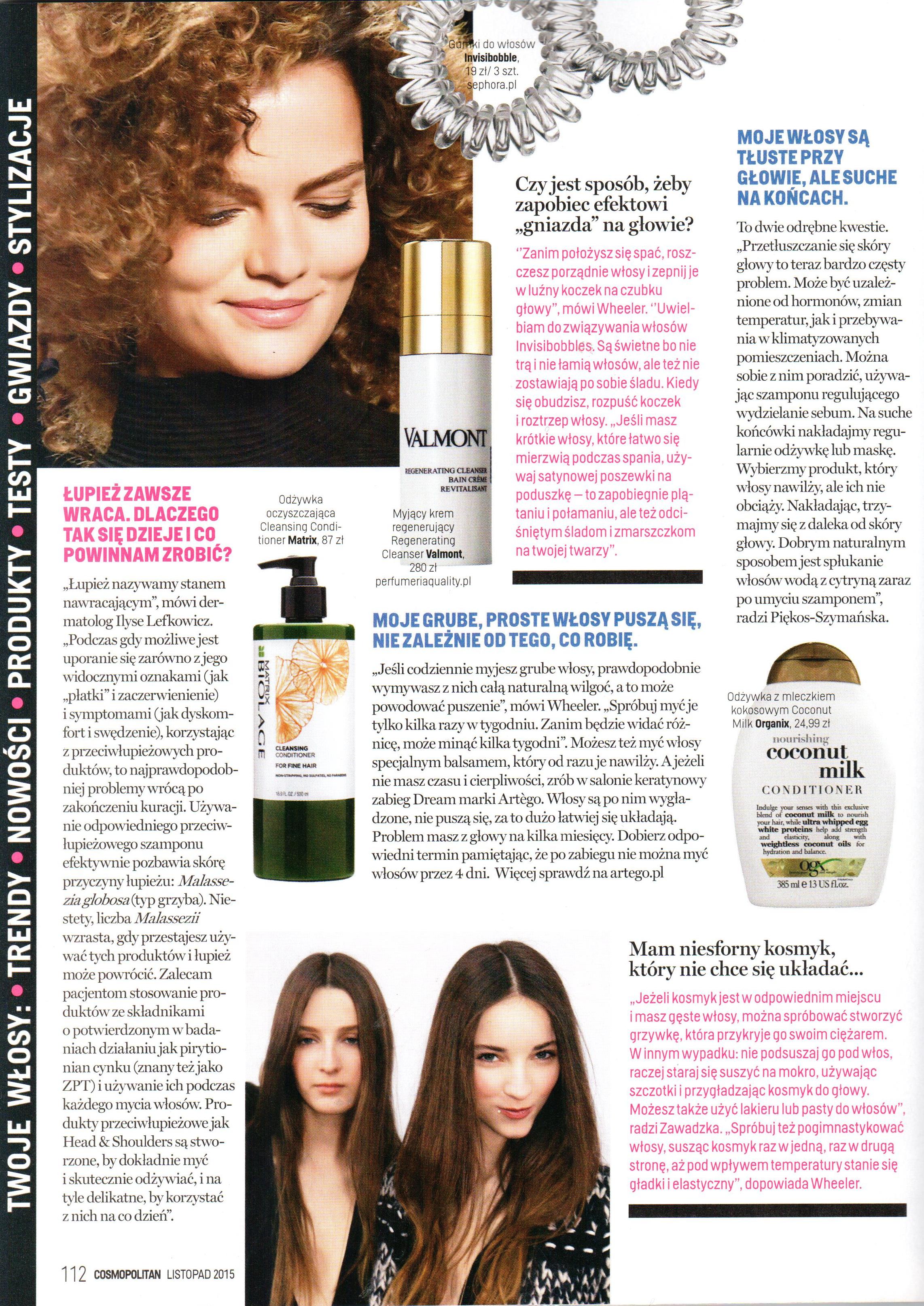 2015.11 Cosmopolitan_VALMONT Regenerating Cleanser
