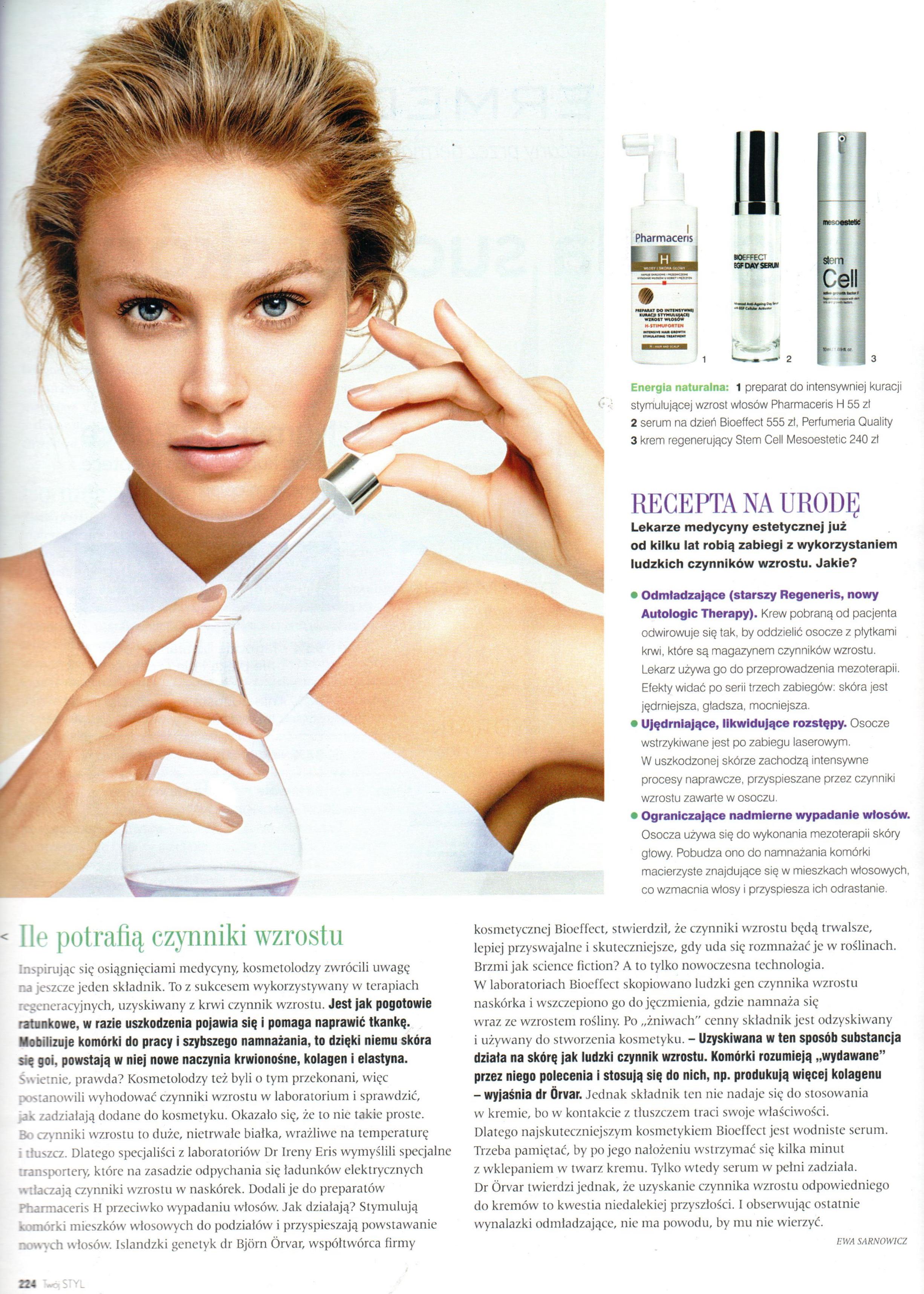 2016.04 Twój Styl_BIOEFFECT EGF DAY SERUM