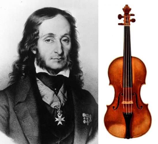 Paganini+skrzypce